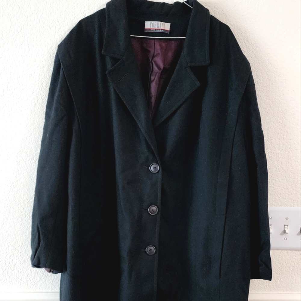 Size 22 Forrani Wool Coat